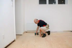 Affordable basement flooring options in Newton, MA