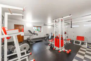 Home Gym - Newton Basement Finishing Newton, MA