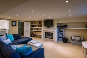 Ideas for finishing a basement on a budget