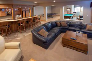 Creating a Dreamy Basement with Low Ceilings
