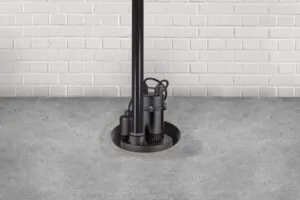 Capping basement floor drain