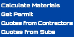 Steps to start a basement renovation project: Calculate Materials, Get Permit, Quotes from Contractors, Quotes from Subs. Get a professional contractor on board for a hassle-free renovation.